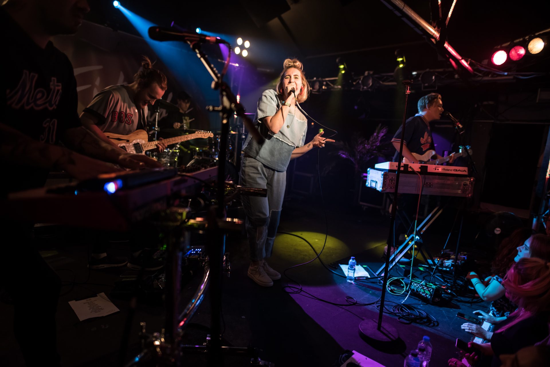 Fickle Friends - Photography by Steve Lewington Bass Cless